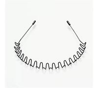 Diadema Ondulada De Primavera Diademas de Metal simples antideslizantes elásticas negras Unisex for hombres y mujeres, diadema ondulada, aro for el cabello primavera, accesorios moda(Style5)
