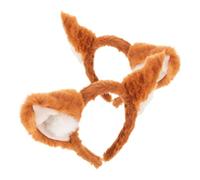 Diadema Orejas de Animal de Felpa, para Cosplay 2 Piezas | Orejas de Peluche Artificiales, Estilo Cartoon y Aterciopelado, para Fotos y Fiestas, Talla Única