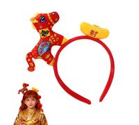 Diadema Orejas De Caballo - Diadema Zodiaco Año Del Caballo | Aro De Pelo Cosplay Animal Lindo | Tocado De Peluche Para Año Nuevo, Navidad, Halloween, Fiesta Temática, Disfraz & Fotografía | Accesorio