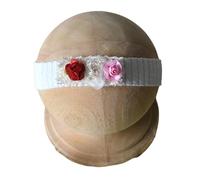 Diadema para bebé recién nacida, accesorios para el cabello, diadema con patrón de flores, varios colores, accesorio suave para la cabeza del bebé
