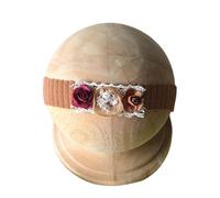 Diadema para bebé recién nacida, accesorios para el cabello, diadema con patrón de flores, varios colores, accesorio suave para la cabeza del bebé