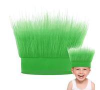 Diadema Para Disfraz Peluda - 53 Cm Divertida Peluca De Pelo Loco Y Difuso Accesorio Para El Cabello De Troll Para Fiestas Deportivas, Cosplay Y Halloween, Diadema Ajustable - Adecuada Para Niños, Ado