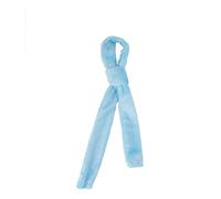 Diadema para el cabello rizado Banda para la cabeza para rizar sin calor DIY creativa para mujeres Rizos duraderos sin daños por calor Material de pelusa suave Talla única (Azul)