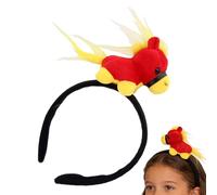 Diadema Para Festival De Primavera,Tocado De Peluche Caballo,Diadema Suave Para Animales De Peluche - Para Saludos Año Nuevo Chino Actuaciones En El Escenario Festival Tema Cosplay Videos