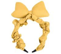 Diadema para la ducha | : 25 x 14 cm diadema con lazos suaves y no deslizantes | Diadema para mujer y niña con lazo para ducha, entrenamiento, deporte, maquillaje, accesorios para el cabello