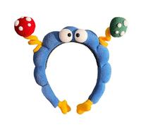 Diadema para lavar la cara, aro de ojos grandes, banda elástica de ojos grandes, accesorios para correr, deportes, entrenamiento, gimnasio, maquillaje, verano