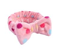 Diadema para maquillaje Maquillaje for mujer, diadema de lana Coral, soporte suave for el cabello for lavarse la cara, diademas elásticas con nudo, sombreros niña, accesorios for(Style 12)