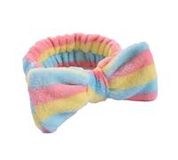 Diadema para maquillaje Maquillaje for mujer, diadema de lana Coral, soporte suave for el cabello for lavarse la cara, diademas elásticas con nudo, sombreros niña, accesorios for(Style 19)