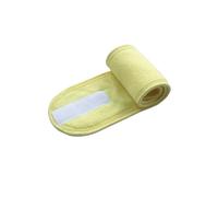 Diadema para maquillarse 1 unidad de diademas ajustables, diadema ancha for Yoga, Spa, baño, ducha, maquillaje, lavado cara, cosmética for mujeres, accesorios(Yellow)