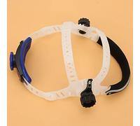 Diadema Para Máscara De Soldadura, Diadema Para Casco De Soldadura Humanizada De Tamaño Compacto De Alto Rendimiento, Plástico ABS Ajustable, Aplicación Industrial Para Soldadura(blanco)