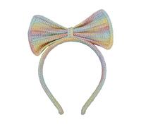 Diadema para mujer, delicada diadema de punto con orejas de conejo/orejas de gato/lazo, decoración para mujer, adolescente, lavado de cara, fotografía, accesorio para el cabello