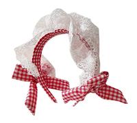 Diadema para mujer, delicada diadema elegante con lazo plisado, cordones en forma de aro para el pelo, diadema para fiesta, cosplay, accesorios para mujer