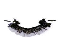 Diadema para mujer, diadema de moda gótica con flores, color negro, diadema para la cabeza, diadema para todo tipo de accesorios para la calle