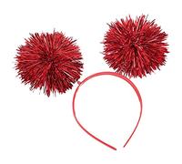 Diadema para mujer, festival, Navidad, para mujeres, estudiantes, carnaval, brillante, con forma de bola, de oropel para fiestas
