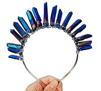 Diadema para mujer, para dioses de sol y cristal, multicolor