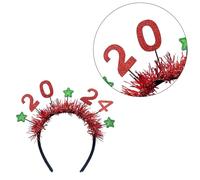 Diadema para mujer, tocado de Año Nuevo, diadema brillante para niñas, mujeres, bodas, festivales, vacaciones, Navidad, Año Nuevo