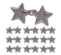 Diadema para pantalones - Ajuste de cintura vaquera en forma de estrella - Invernadero sin, para mujeres, esposas y niñas, estudiantes, viajes, compras, citas, escuela, oficina, , Pistola gris