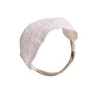 Diadema para recién nacidos, banda para con adorno de encaje, tocados elegantes para niñas, decoración del cabello para un momento memorable, diadema para bebé de encaje