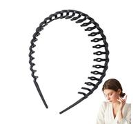 Diadema Peineta, Diademas de Resina con Forma de Onda para Mujer, Accesorios Antideslizantes Para Casa, Viaje O Eventos