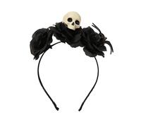 Diadema punk, esqueleto de mano y arañas para niñas, fiestas temáticas de cumpleaños, accesorios para fotos, tocado para Halloween, Halloween