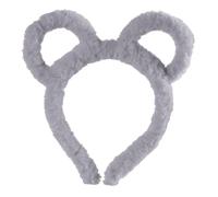 Diadema realista con orejas de oso para mujeres, adolescentes, diademas de felpa para entusiastas del cine, reuniones temáticas de animes, diademas para mujer, accesorios para el cabello