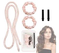 Diadema Rizadora Sin Calor, No Calentar Pequeños Rizos Rizados Palitos, Cinta Cabeza Sin Calor Barras Rizado Pequeñas, Para Todos Tipos Cabello y Texturas,Hombros o Resultados Óptimos Más Largos.