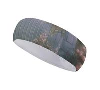 Diadema Secret Garden para Mujer u Hombre: Banda para el Sudor Ajustable para Correr, Yoga, Gimnasio y Deportes