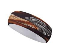 Diadema Shine Rooster elástica Antideslizante para Mujer, Accesorios de Moda, Cintas para el Cabello para Entrenamiento Diario, Yoga, Correr y Deportes.