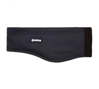 Diadema softshell Kama, ancha, negra Onesize Sort