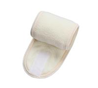 Diadema Spa Para Lavarse La Cara Diademas de toalla suave for lavado cara, baño, maquillaje, banda for el cabello for mujer, diadema ajustable for SPA, cosmética(Beige)