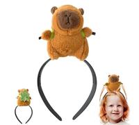 Diadema Spa para Mujeres, 1 Pcs Capybara Headband Para Niñas, Banda de Pelo Divertida, Capybara Hair Hoop para Mujer Niña, Aplicable a Halloween de Carnaval Accesorios