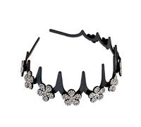 Diadema Sujetacabello | Diadema Mujer con Flor de | Sujetador de Cabello Cómodo Anti Pelos Sueltos para Adultos Adolescentes Niñas Ducha Gimnasio Lavado Facial