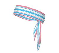 Diadema Transpirable con Lazo para la Cabeza, Cinta para el Cabello para Hombres, Mujeres y niños, Banda para el Sudor, Bandana Pirata para Entrenamiento, Karate (Bandera del Orgullo transgénero, o