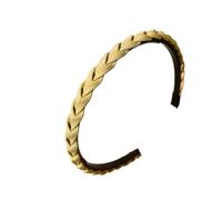 Diadema trenzada antideslizante con agarre para el cuidado de la piel, lavado facial, fuerte sujeción en el flequillo lateral, accesorios de peinado para el cabello, diadema antideslizante
