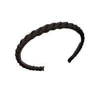 Diadema trenzada antideslizante con agarre para el cuidado de la piel, lavado facial, fuerte sujeción en el flequillo lateral, accesorios de peinado para el cabello, diadema para lavar la cara