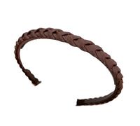 Diadema trenzada antideslizante para lavar la cara, rutina de cuidado de la piel, cómoda banda de pelo de tela para flequillo corto y lateral, banda antideslizante