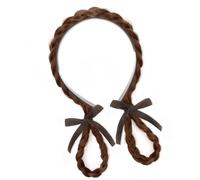 Diadema trenzada con orejas de conejo dulce para niñas, diadema de moda para uso diario y ocasiones festivas