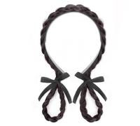 Diadema trenzada con orejas de conejo dulce para niñas, diadema de moda para uso diario y ocasiones festivas