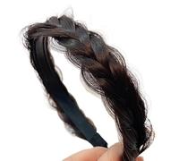Diadema trenzada de alta elasticidad para mujer, accesorios cómodos para el cabello para niñas, cómodo de llevar