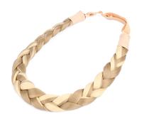 Diadema trenzada de pelo sint tico DIGUAN, cl sica, gruesa, ancha, el stica, accesorio de belleza para mujer y ni a, 55 g (resaltada)