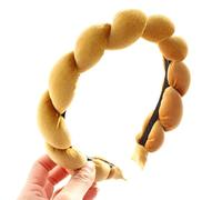 Diadema trenzada de terciopelo, diadema de esponja, diadema para el cabello, diadema para lavar la cara, cuidado de la piel, diadema de maquillaje, yoga, banda para el sudor