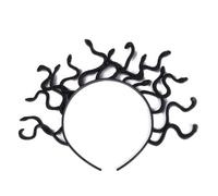 Diadema vintage de Halloween, mitología griega, aterradora serpiente, tocado, actuaciones escénicas, accesorios para Halloween, cosplay, suministros de fiesta de máscaras