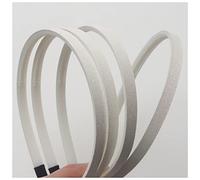 Diademas 4 PIEZAS Girls Glitter Bandas de pelo DIEADA Accesorios for el cabello Dientes Dientes Hairbands Diadema Mujer(Cream)