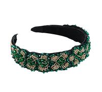 Diademas acolchadas gruesas, turbante con bisel, diademas sólidas occidentales for mujeres, accesorios for niñas, tocados(C)