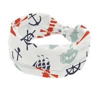 Diademas anchas para mujer, diseño de faro, brújula, barco, ancla, pez, moda, banda elástica cruzada, turbante para entrenamiento deportivo