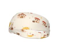 Diademas Animal Tree2 para Mujer, Cintas Deportivas Antideslizantes para el Cabello, Ideales
