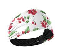 Diademas antideslizantes de verano para mujer, diseño de bayas de búfalo, color blanco, para verano, para uso diario, lavado de cara, deportes, lavado de cara, colorido, perro salchicha y estrellas