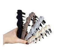 Diademas Antideslizantes Para Cabello Para Entrenamiento Accesorios Para Cabello ABS De Oficina Diadema Antideslizante Para Baile 4 Uds.