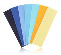 Diademas antideslizantes para mujer, 7 unidades, bandas deportivas de moda para el cabello de las mujeres, bandas elásticas de tela de algodón suave para mujer, para entrenamiento, yoga, correr