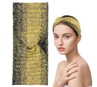Diademas anudadas para mujer | Elegantes bandas anudadas anchas para el pelo Twist - Diadema versátil y para mujer, accesorios para el cabello antideslizantes para correr y yoga